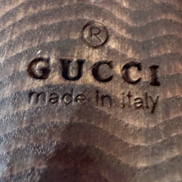 Gucci Classic Open Toe Heels-Never Worn! - Picture 5 of 5